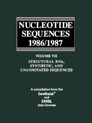 cover image of Structural RNA, Synthetic, and Unannotated Sequences